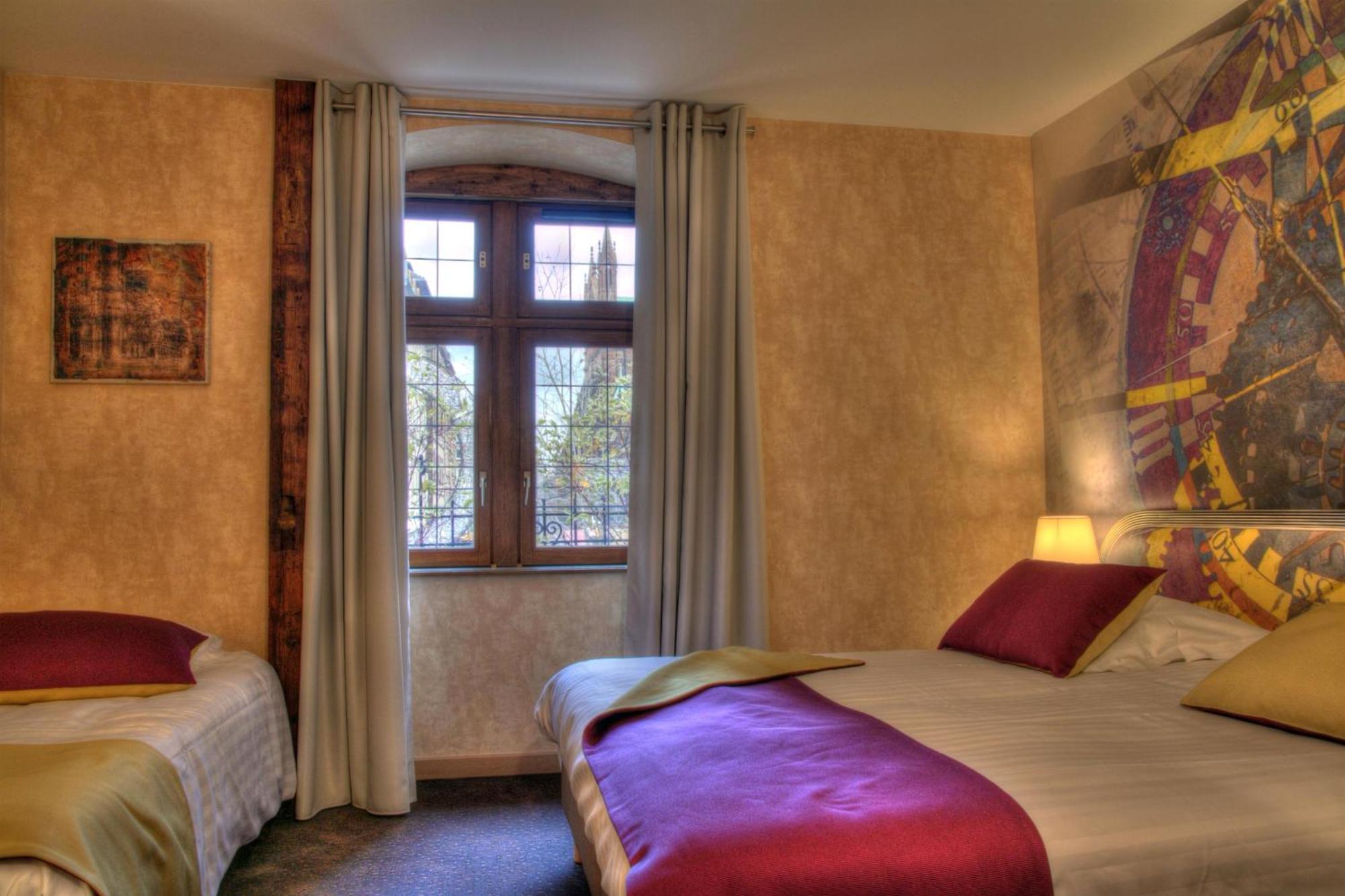 Hotel Cathedrale Страсбург Номер фото